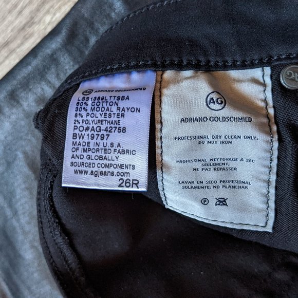 EUC Women (26R) - AG Skinny Leatherette - Picture 8 of 10